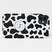 Koe Black White Hoesje-Mate iPhon Case-Mate iPhone Case (Achterkant (horizontaal))
