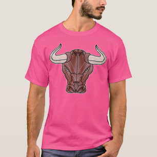 Koe Boerderij Animal Rodeo Pasture Livestock Horns T-shirt