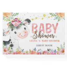 Koe Boerderij Dieren Barnyard baby shower gastenbo