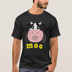Koe Boerderij Dieren Voor Kinderen En Volwassenen T-shirt