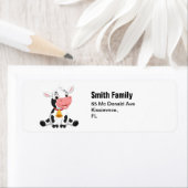 Koe boerderij etiket (Insitu)