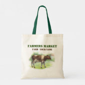 Koe boerderij tote bag (Achterkant)