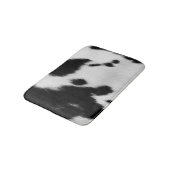 Koe Bont Vlekken Zwart Wit Western Badmat (Gekanteld)