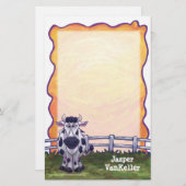 Koe Briefpapier (Voorkant / Achterkant)