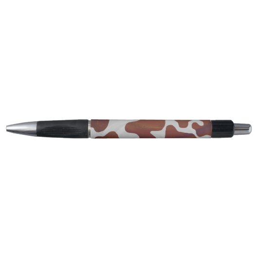 Koe Brown and White Print Pen (Voorkant)