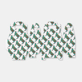 Koe Brown en Blauwgroen Silhouette Bedankdoosjes (Uitgevouwen)