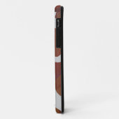 Koe Bruin en Wit Print Case-Mate iPhone Case (Achterkant/links)