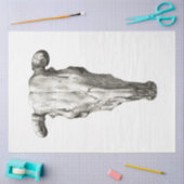 Koe Bull Skull Decoupage Boerderij Ranch Tissuepapier (Craft)