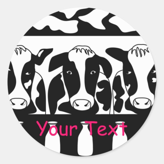 Koe Business Sticker (Voorkant)