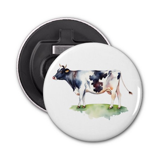 Koe Button Flesopener (Voorkant)