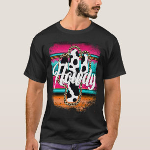 KOE Cactus Serape Cactus Leopard T-shirt