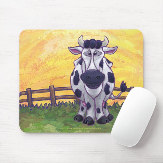 Koe cadeaus en Accessoires Muismat (Met muis)