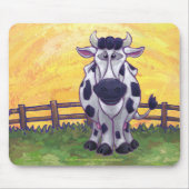 Koe cadeaus en Accessoires Muismat (Voorkant)