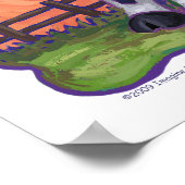 Koe cadeaus en Accessoires Poster (Hoek)