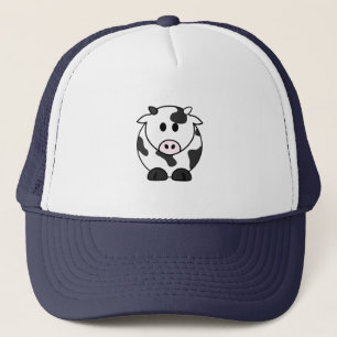 Koe Cute Cap – Kawaii Geborduurde Hoed Trucker Pet