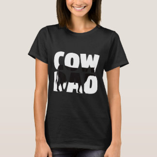 Koe Dad Koe Voor Vader Dierenpark Dier T-shirt