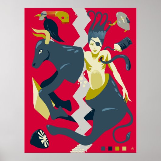 Koe dans poster (Voorkant)