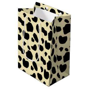 Koe dier huid kleur patroon ontwerp medium cadeauzakje