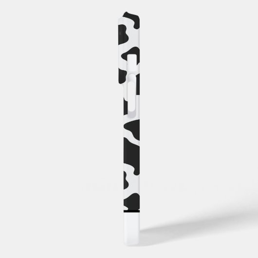 Koe Dierenprint Aangepaste Cursieve Naam Case-Mate iPhone Case (Achterkant / Links)