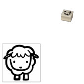 Koe Doodle Rubber Stamp Rubberstempel (Gestempeld)