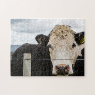 Koe door de Fence Legpuzzel