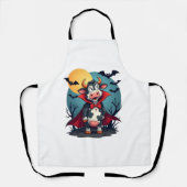 Koe Dracula Rises Schort (Voorkant)