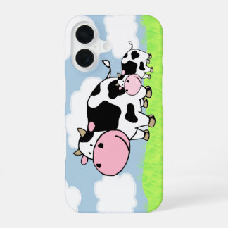 Koe en baby iPhone 16 hoesje