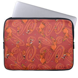 Koe en Chicken Red Guy Pattern Laptop Sleeve