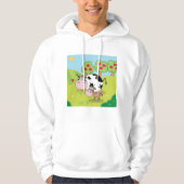Koe en kalf hoodie (Voorkant)