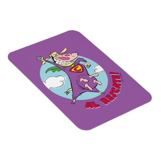 Koe en kip Super Koe Al Rescate! Magneet (Rechterzijde)