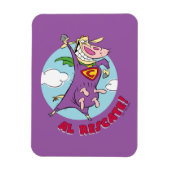 Koe en kip Super Koe Al Rescate! Magneet (Verticaal)