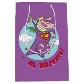 Koe en kip Super Koe Al Rescate! Medium Cadeauzakje (Voorkant)