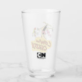 Koe en Logo Glas (Achterkant)