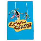 Koe en Logo Medium Cadeauzakje (Achterkant)