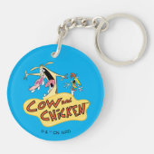 Koe en Logo Sleutelhanger (Achterkant)