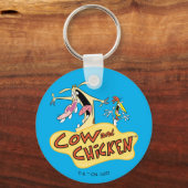 Koe en Logo Sleutelhanger (Voorkant)