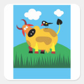 Koe en Stickers van Blackbird (Voorkant)