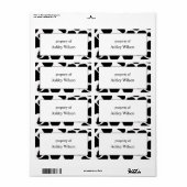 Koe etiketten afdrukken (Full Sheet)