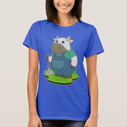 Koe Farmer Pickaxe T-shirt (Voorkant)