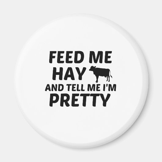 KOE FEED HAY MAGNEET (Voorkant)