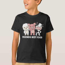Koe "Friends Not Food Vegan Sheep Pig"