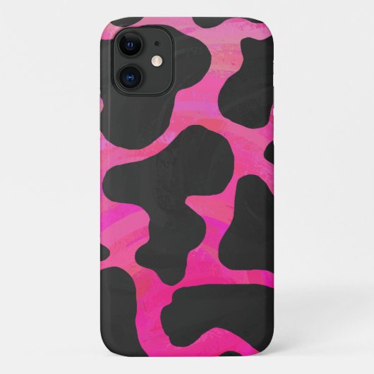 Koe gebotteld patroon Case-Mate iPhone case (Achterkant)