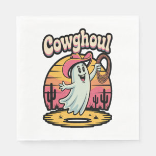 Koe Ghoul Halloween Spooky Servet