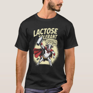 Koe Grappige Melk Liefhebbers Lactose Tolerant T-shirt
