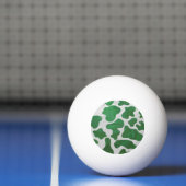 Koe Groene en Witte Druk Pingpongballen (Net)