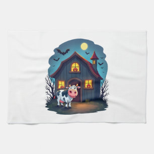 Koe & Haunted Barn Theedoek