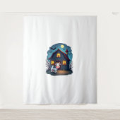 Koe & Haunted Barn Wandkleed (Voorkant)