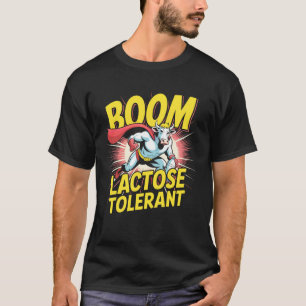Koe Held Melk Liefhebber Lactose Tolerant T-shirt
