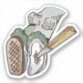 Koe hoef trimmen hoefsmid hoefsmid sticker (Voorkant)