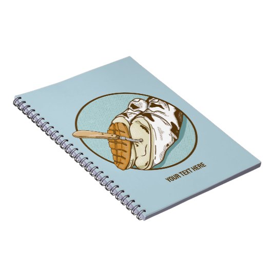 Koe hoef trimmen notitieboek (Rechterzijde)